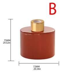 1入組玻璃100毫升瓶 - 彩色 - 查看 4