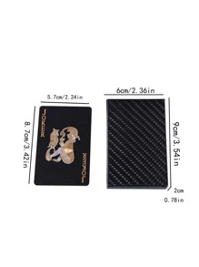 1set Vintage Pattern Playing Card - Black - View 8