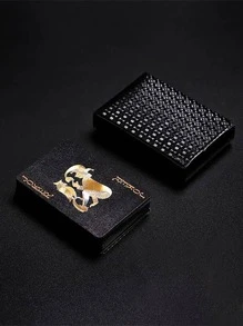 1set Vintage Pattern Playing Card - Black - View 6