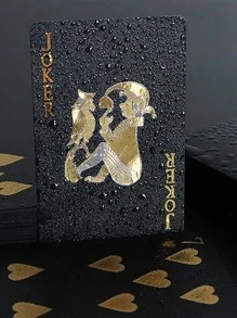 1set Vintage Pattern Playing Card - Black - View 7