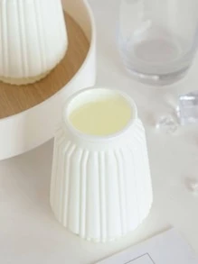 1pc Plastic Flower Vase - White - View 5