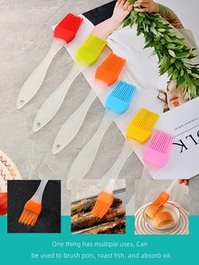 1入組矽膠油刷 - 綠色 - 查看 5