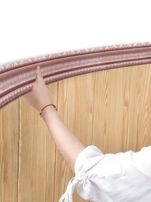 1pc PE Waterproof 3D Wall Edging Strip - Bronze - View 2
