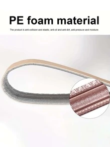 1pc PE Waterproof 3D Wall Edging Strip - Bronze - View 7