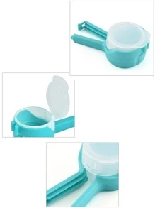 3入組多功能食品密封夾 - 綠色 - 查看 4