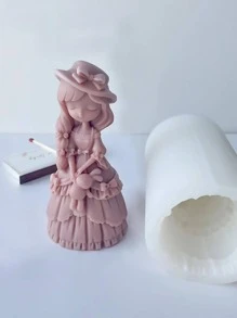 1pc Figure Shaped DIY Silicone Mold