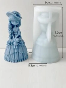 1pc Figure Shaped DIY Silicone Mold