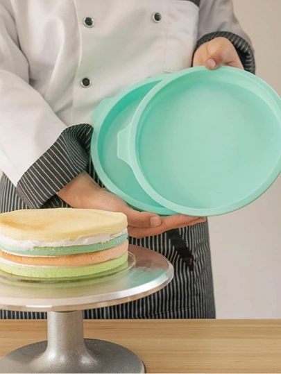 1入組素色不粘蛋糕烤模