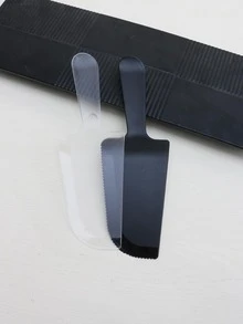 10 piezas Pala de pastel desechable - Multicolor - Ver 2