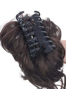 卷合成纖維接髮帶爪 - 鏽棕色 - 查看 4