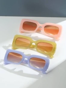 3副女士方框太陽鏡適用於戶外 - 彩色 - 查看 1