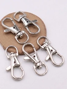 20 cái/bộ Khóa tôm hùm tự làm thời trang dành cho nữ để làm đồ trang sức tự làm - Ancient Silver - Xem 5