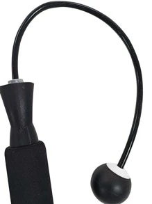 Cordless Adjustable Jump Rope With Weighted Ball For Outdoor Fitness Sports - Black - View 4
