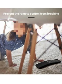 1pc Silicone Remote Control Protective Cover Compatible With Samsung Bn95 Series Tv Remote And Compatible With Samsung Bn59 Series Smart Tv Remote, Shockproof Protective Case Compatible With Samsung Curved Remote Control Back Skin Sleeve - Black - View 3