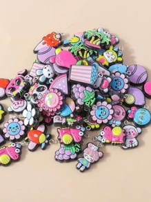 15pcs Random Cartoon Graphic DIY Jewelry Accessory - Multicolor - View 3