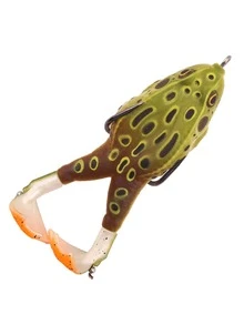 1pc Artificial Frog Design Fishing Lures - Multicolor - View 2