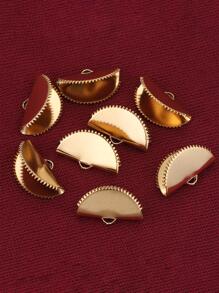 10pcs/set Fashion Stainless Steel Crimping DIY Accessory For Women For DIY Jewelry Making