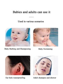 20入組/套透明耳朵保護裝置織帶 - 無色 - 查看 8