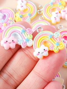 15入組隨機彩虹DIY吊墜 - 彩色 - 查看 5