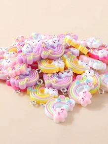 15入組隨機彩虹DIY吊墜 - 彩色 - 查看 3