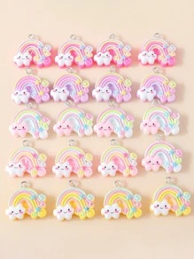 15入組隨機彩虹DIY吊墜 - 彩色 - 查看 2