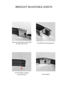 2pcs TOMI Dry Battery Powered Fashionable Minimalist Black Technology Personalized Hollow See-Through Bottom Half Leather Strap Watch Bracelet, Suitable For Daily Life, Holidays, Christmas, Year-End