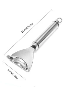 1pc Stainless Steel Corn Peeler - Silver - View 5
