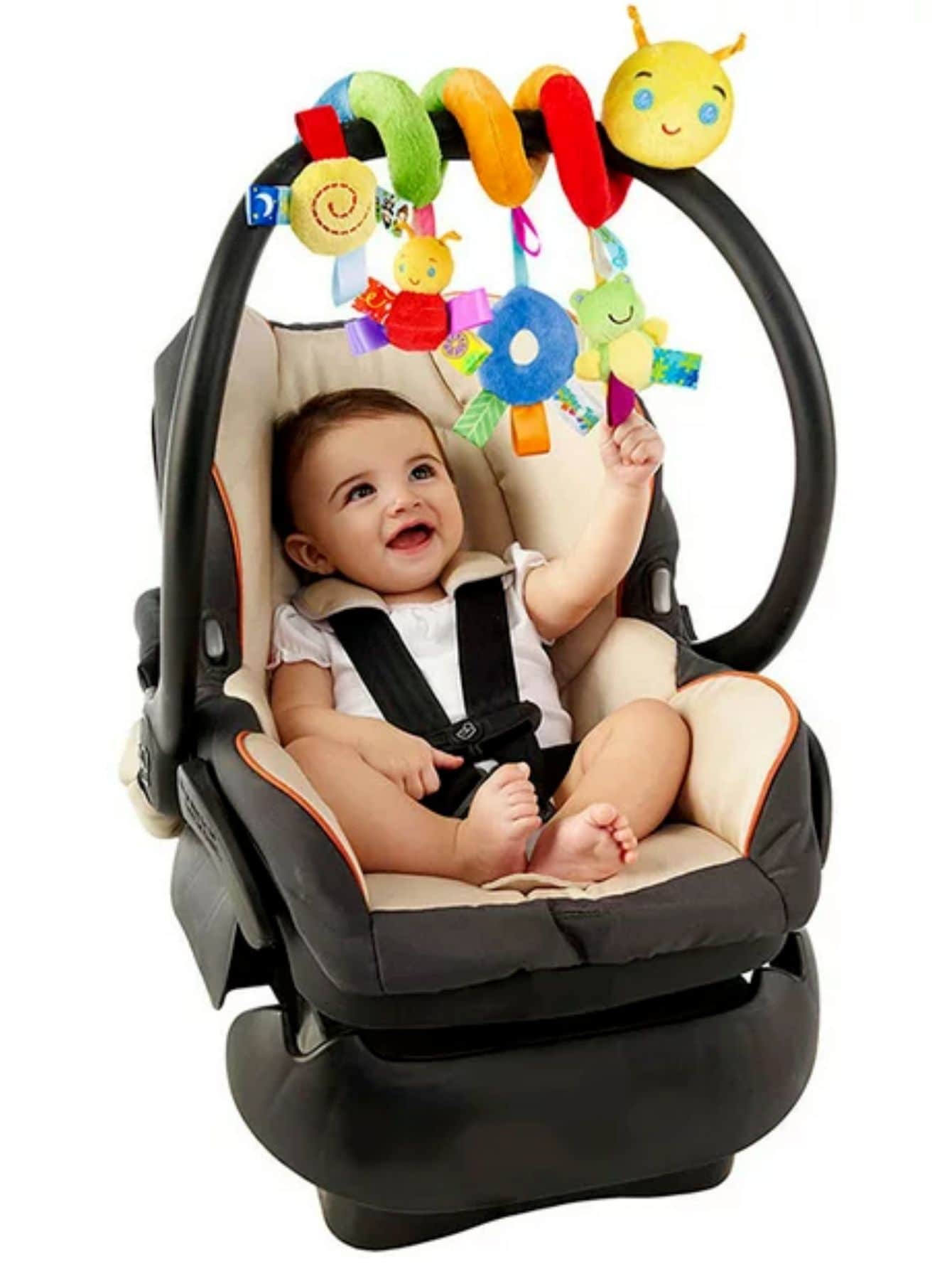 Activity Spiral Stroller Car Seat Lathe Hanging Bed Around Toys Baby Rattles Toy - 彩色 - 查看 1