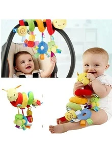 Activity Spiral Stroller Car Seat Lathe Hanging Bed Around Toys Baby Rattles Toy - 彩色 - 查看 4