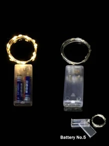 10 bóng bong bóng & 10 bóng đèn LED - Nhiều màu - Xem 2