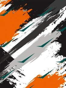 1入組圖形圖案靠墊套不附帶内芯現代絨布裝飾抱枕套 - 彩色 - 查看 4