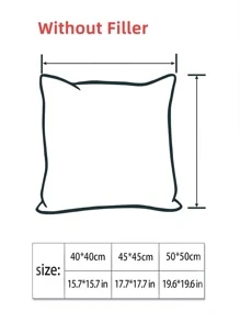1 vỏ gối in hình chiếc lá không có chất độn - Nhiều màu - Xem 4