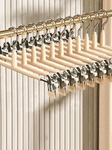 5 peças Cabide liga de zinco roupas minimalista antiderrapante para casa