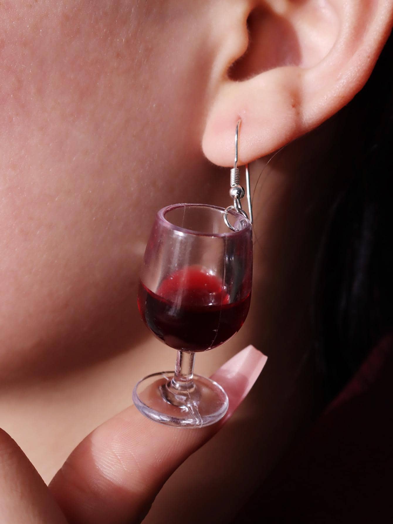 7 Paia Di Orecchini Natalizi In Acrilico - Set Pendenti Con Motivi Babbo Natale, Albero, Pupazzo Di Neve, Renna - Gioielli Creativi Per Donne E Ragazze