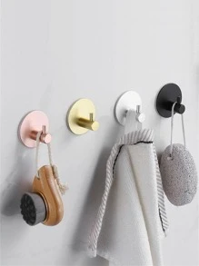 1 móc treo tường hợp kim nhôm, móc treo tường màu tối giản cho gia đình - Hoa hồng vàng - Xem 3