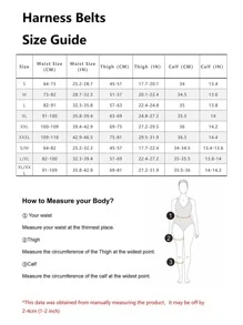 1入組女性搭扣裝飾龐克背帶式腰帶適用於日常 - 黑色 - 查看 6