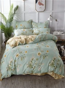 1 In Hoa Túi Đựng Chăn Màn Không Chất Độn, Polyester Hiện Đại Túi Đựng Chăn Màn Cho Gia Đình - Nhiều màu - Xem 1