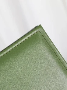 1 cutie portabilă pentru bijuterii, cutie de depozitare pentru bijuterii minimalistă cu mai multe rețele pentru casă - Verde - Vizualizare 4