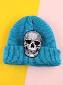 1 Stück Aufnäher mit Schädel Design, Modern Polyester für Zuhause