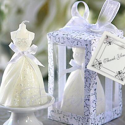 1 vela artesanal de boda romántica como regalo de boda, vela decorada con vestido de novia, Halloween, tétrico, otoño, festividad, Navidad, invierno, festividad, decoración de habitación, regalos