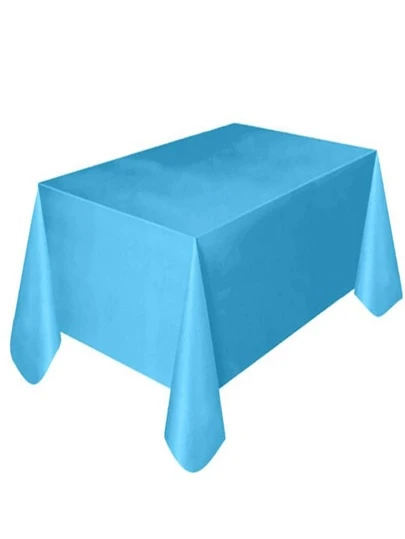 137x183cm Solid Color Disposable Tablecloth For Birthday Party Wedding Christmas Decoration, Rectangle Table Cover,Christmas