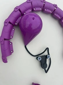 1 pieza Aro de ejercicio ajustable de 24 nudos de ABS púrpura desmontable - Morado - Ver 6
