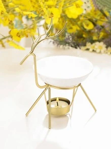 Deer Design Candle Holder,Room Decor,Gifts - Gold - View 2