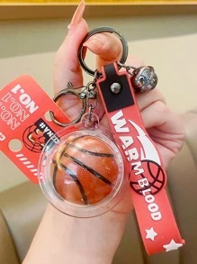 1 Máy Tính Nam Bóng Rổ Quyến Rũ Móc Khóa Thời Trang Cho Bạn Trai Quà Tặng Trở Lại Trường Học Thường Ngày - Đỏ - Xem 8