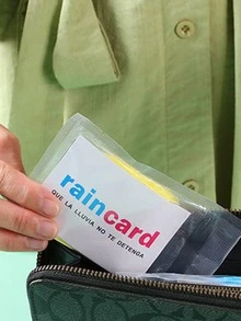 1pc PE Plain Raincoat, Minimalist Random Color Portable Disposable Hooded Raincoat For Outdoor - Multicolor - View 1