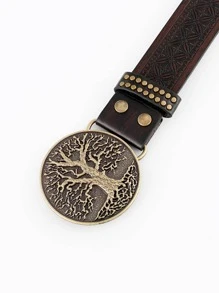 1 Nữ Đính Trang Trí Chi Tiết Cây Khóa Tròn Cổ Dây Trang Trí Hàng Ngày - Cà phê nâu - Xem 5