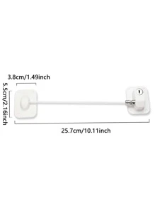 1 set Cerradura sin perforación - Multicolor - Ver 10