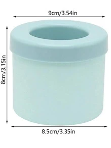 1入組矽膠冰塊模具 - 淺藍色 - 查看 11