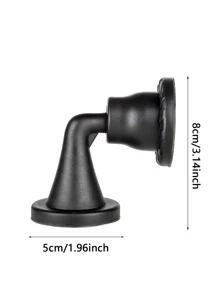 2 piezas Tope de puerta de silicona - Negro - Ver 7
