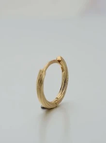 Hoa tai vòng tối giản - Vàng - Xem 2